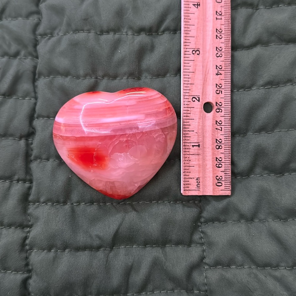 Carnelian Heart Crystal